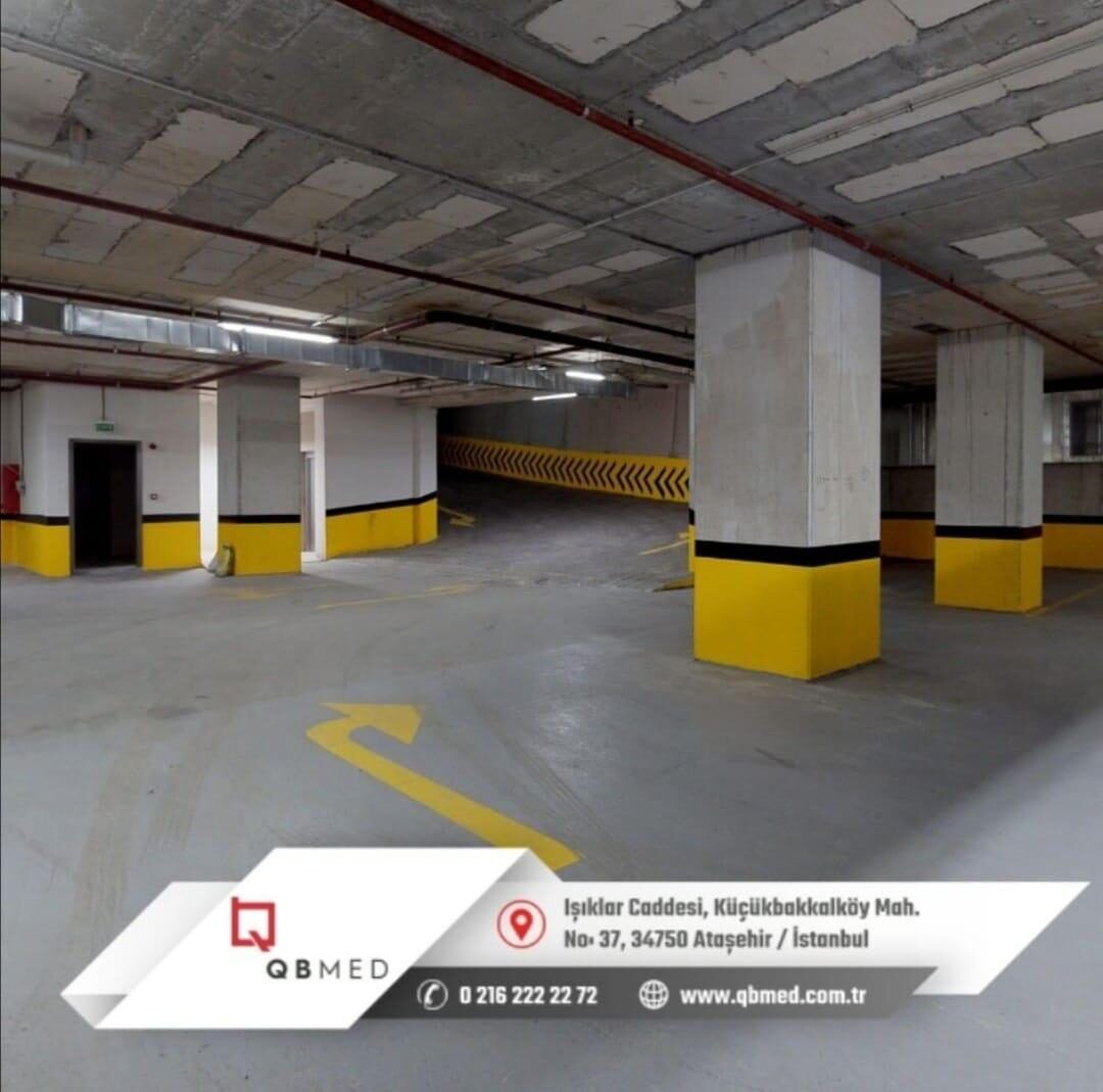QBMED Plaza kapalı otoparkı — Işıklar Caddesi, Ataşehir